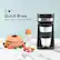 Alt View 14. Elite Gourmet - Single Serve Personal Coffee Maker with Stainless Steel Travel Mug - Black.