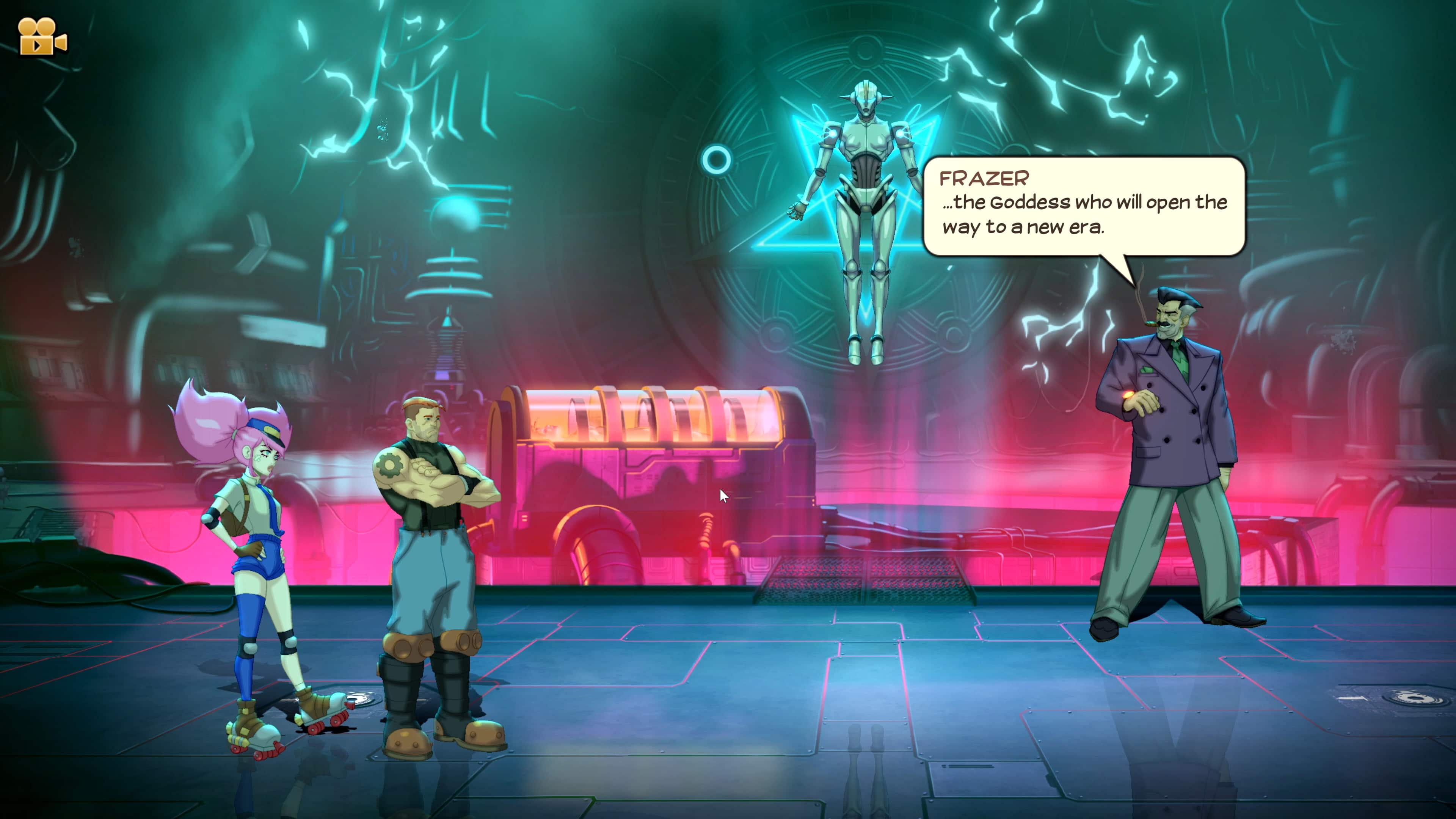 Frazer is the Goddess who will open the way to a new era.