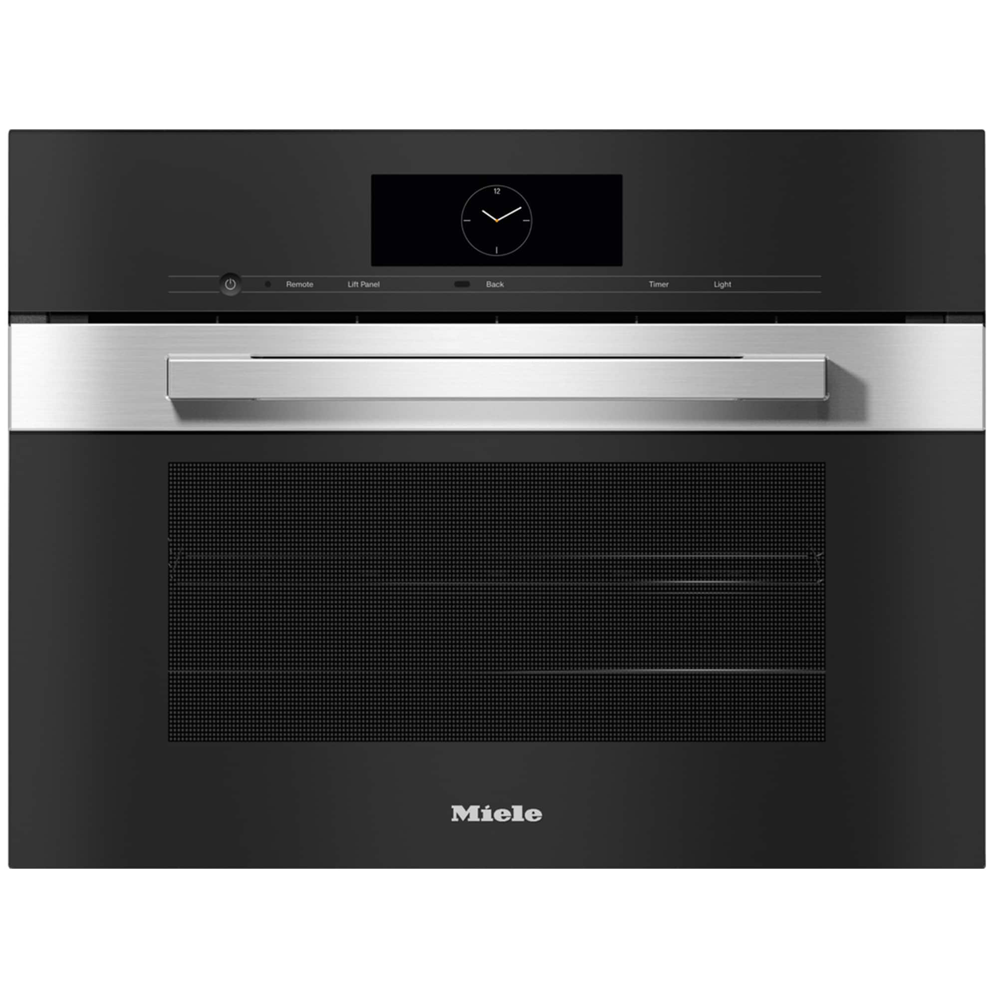 - Remote
- Lift Panel
- Back
- Timer
- Light

Miele