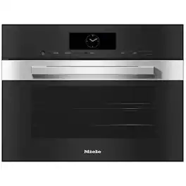 Miele - DGC 7840 AM XL 24" MTouch Controls PureLine Compact Combi-Steam Oven - Clean Touch Steel