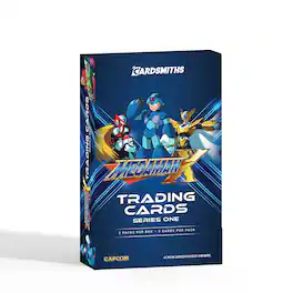 Cardsmiths - Mega Man X Trading Cards Series One | 2-Pack Collector Box - Blue