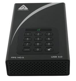Apricorn - Aegis Padlock DT FIPS - USB 3.0 Desktop Drive - Black