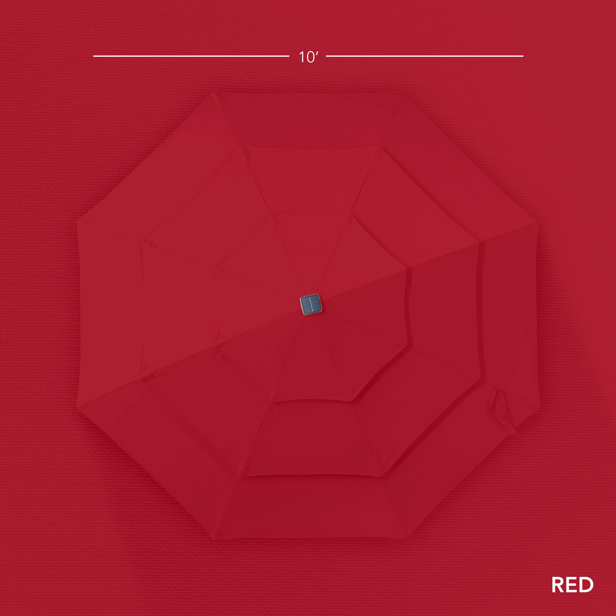 The text on the image is "10' RED".