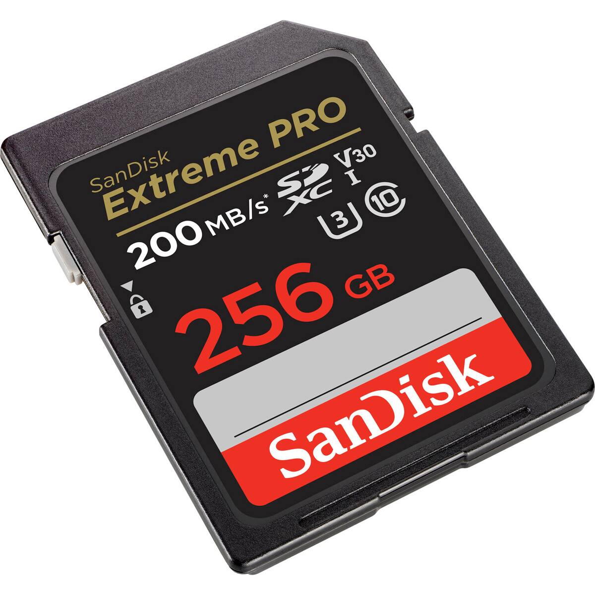SanDisk Extreme PRO SDXC I 200 MB/s V30 U3 256 GB