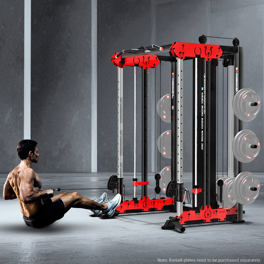 Note: Barbell plates need to be purchased separately.