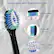 Deep clean with Dupont bristles. Flexing sides for up to 4x more surface contact. Power tip targets plaque in hard-to-reach areas. Fading bristles replace the brush head when it fades to white.