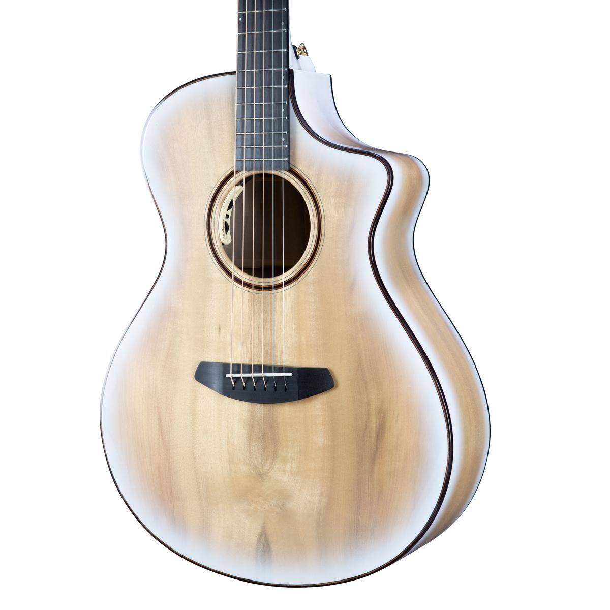 Alt View 3. Breedlove - Breedlove Oregon Concert CE Myrtlewood LTD        Acoustic-Guitar, White Sand Gloss.