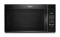 Whirlpool - 1.7 Cu. Ft. Over-the-Range Microwave with 1000-Watts Cooking Power - Black