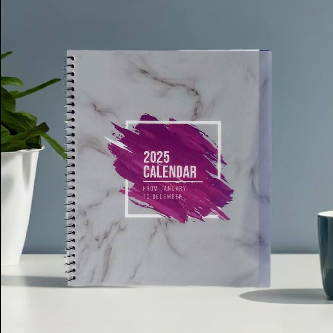 2025 calendar from January to December