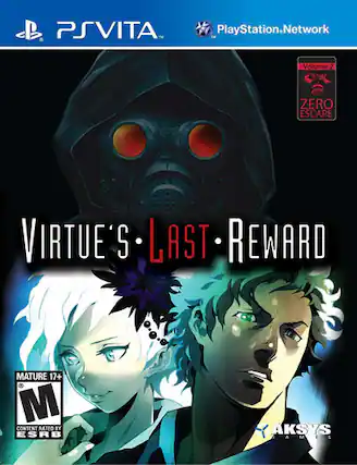 PSVITA PlayStation.Network Volume 2 ZERO ESCAPE VIRTUE'S LAST REWARD MATURE 17+ M CONTENT RATED BY ESRB AKSYS AME - M (Mature 17+)
