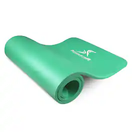 ProsourceFit - Extra Thick Yoga and Pilates Mat, 1/2-in - Green