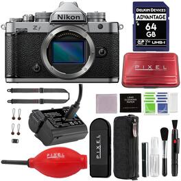 Zf Mirrorless Camera with Advanced Accessories and Travel Bundle | 2012 | nikon zf - Silver