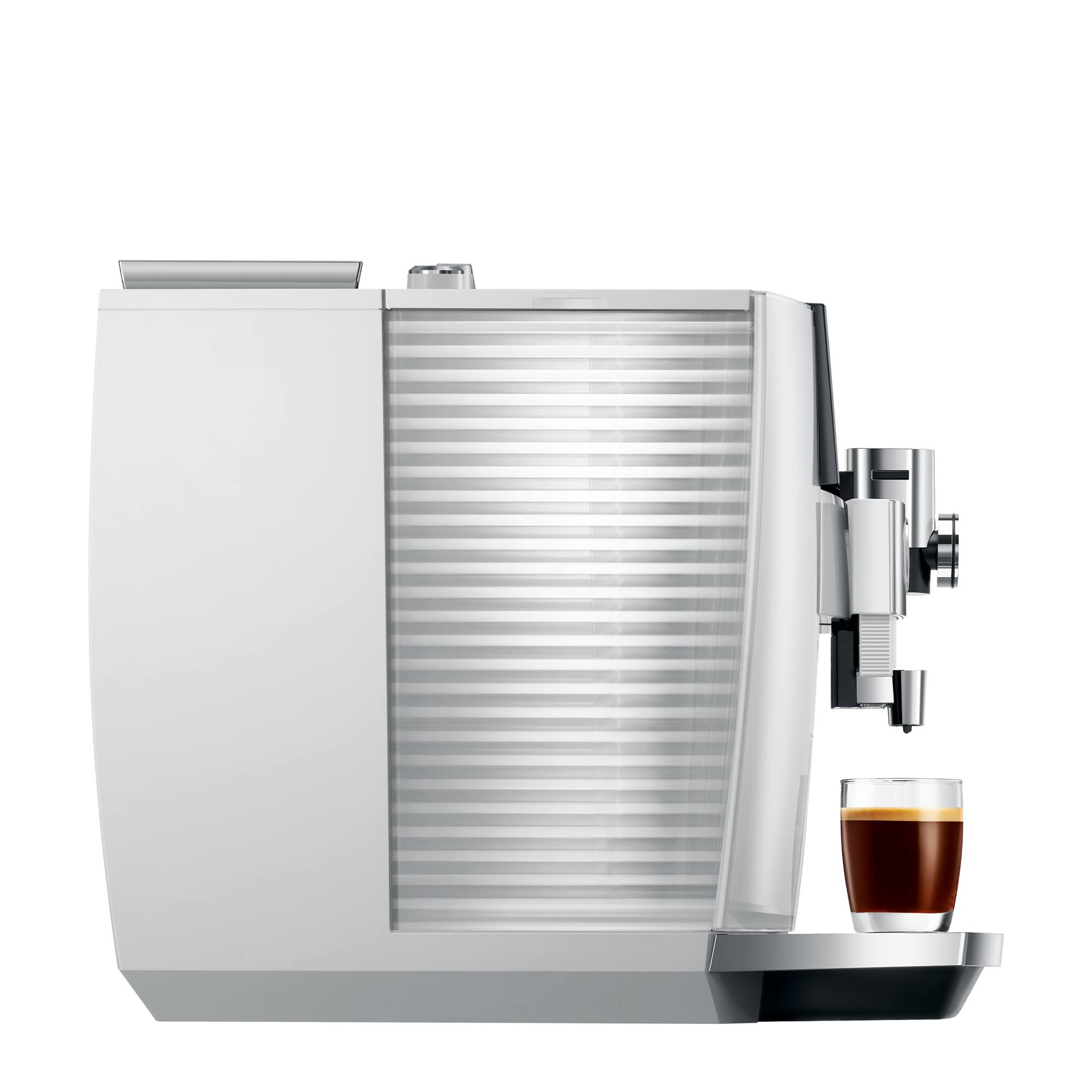 Alt View 15. JURA - J8 twin Automatic Single Serve Coffee Maker and Espresso Machine - Diamond White.