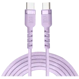 Avana - 100W USB C to USB C Cable 2m - Light - Purple