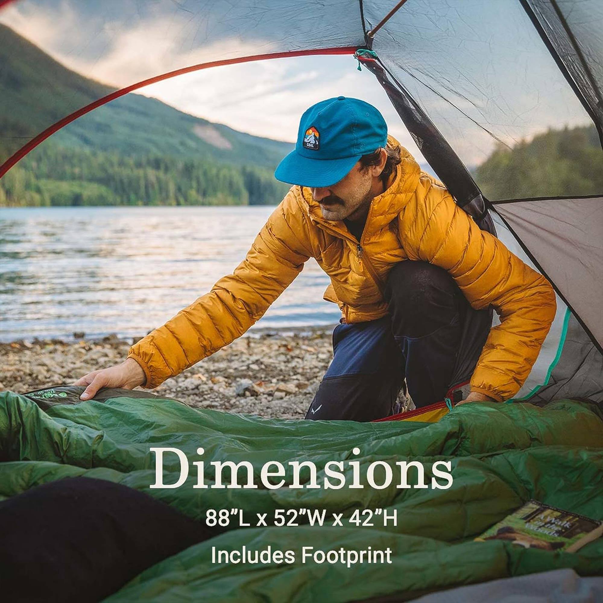 Dimensions  
88"L x 52"W x 42"H  
Includes Footprint