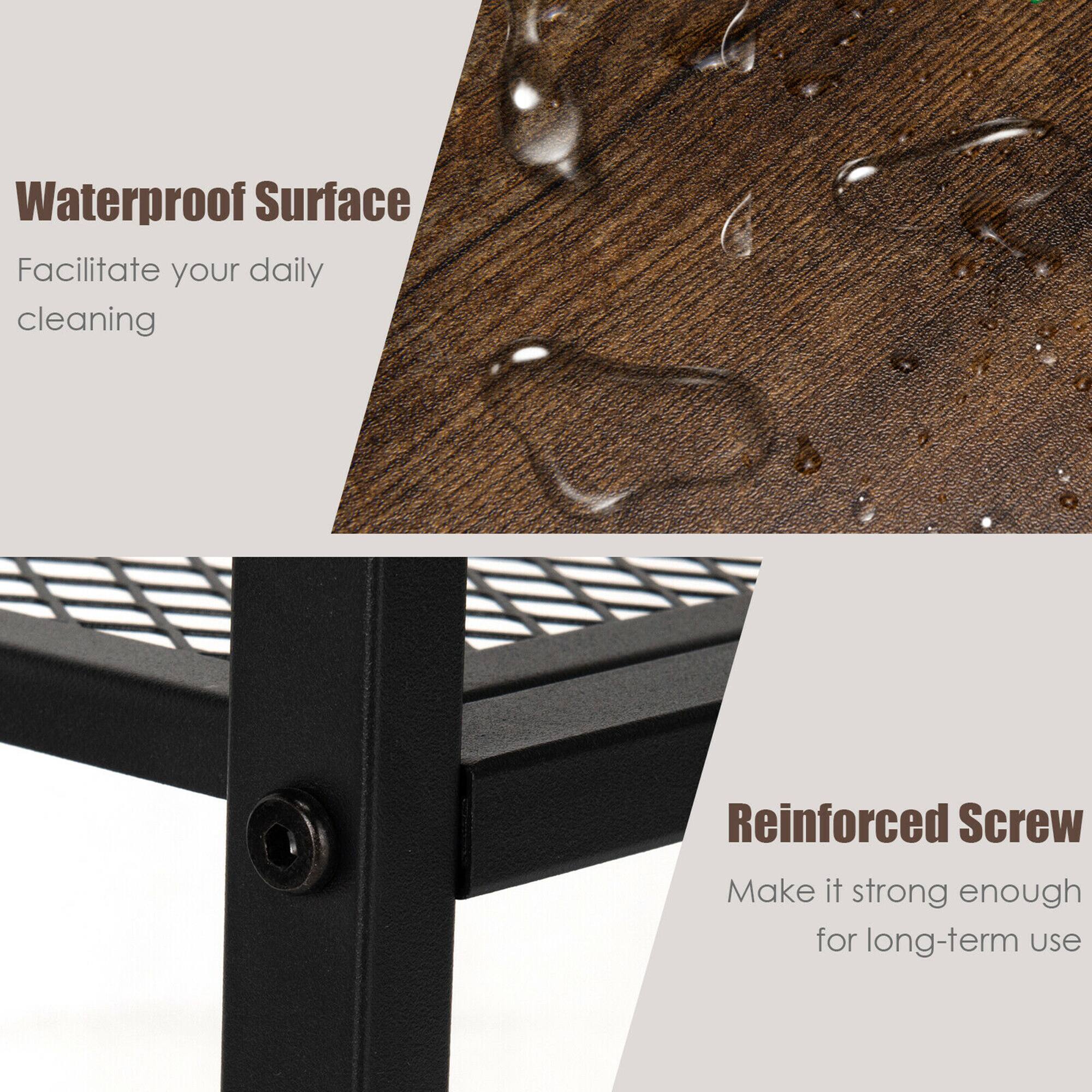Waterproof Surface  
Facilitate your daily cleaning  

Reinforced Screw  
Make it strong enough for long-term use