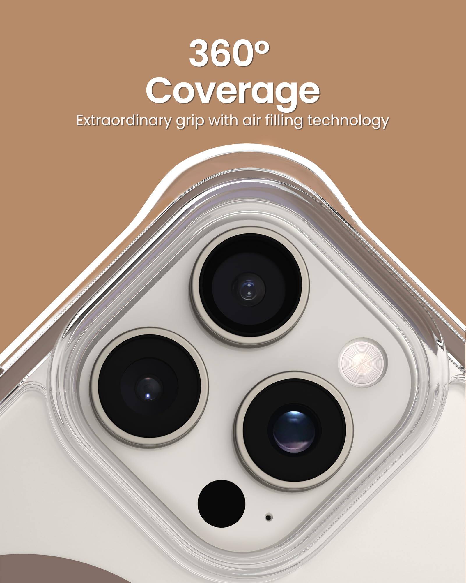 360° Coverage
Extraordinary grip with air filling technology