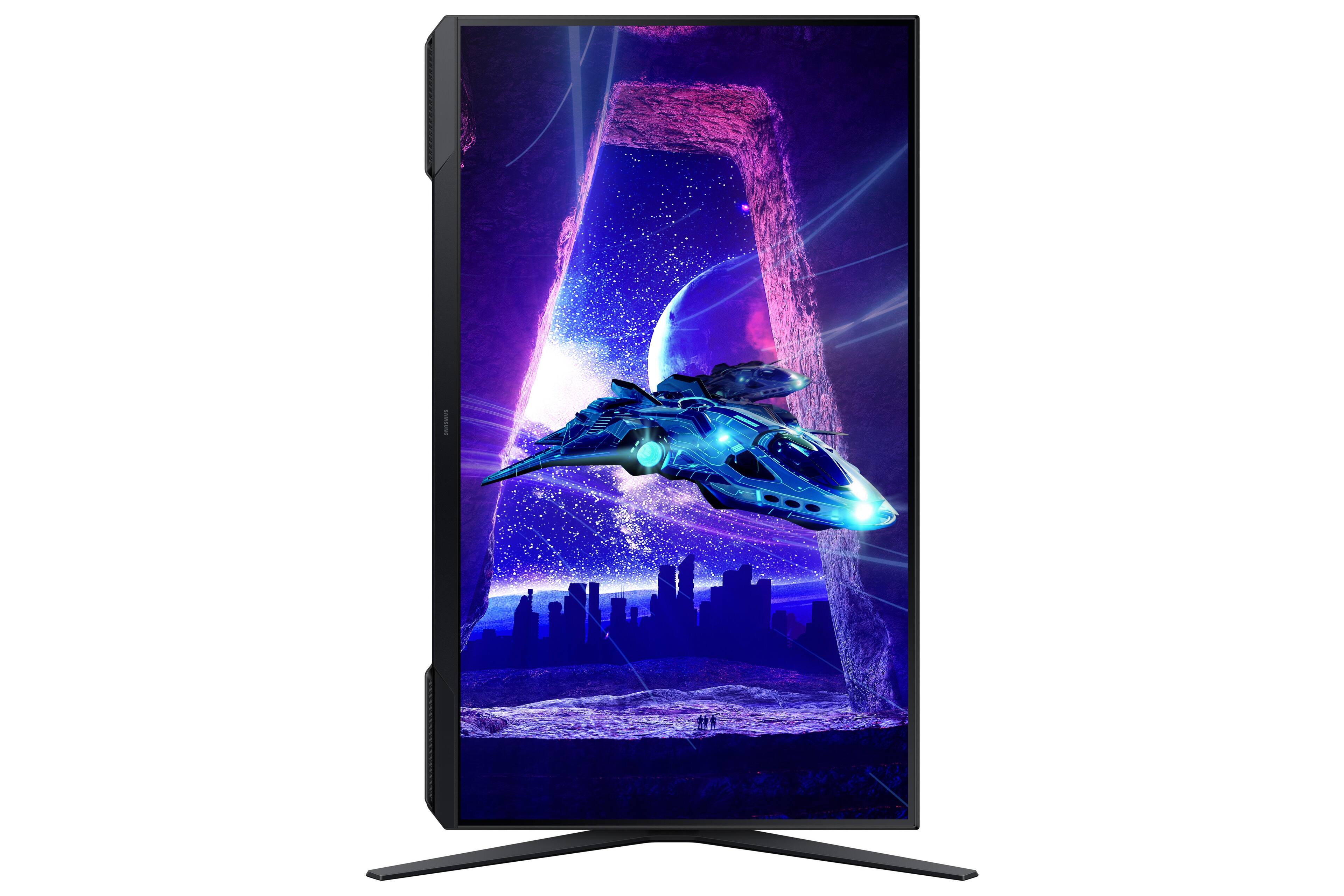 Alt View 24. Samsung - Odyssey G30D 32" LED AMD FreeSync Premium 180Hz 1ms Gaming Monitor (DisplayPort, HDMI) - Black.