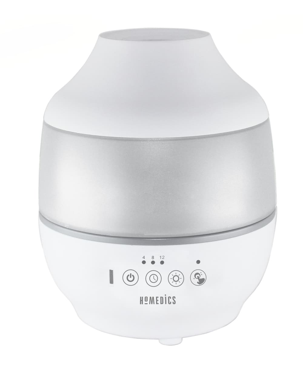 Homedics - TotalComfort Ultrasonic Humidifier-2.0 Multi Light - White - Front_Zoom