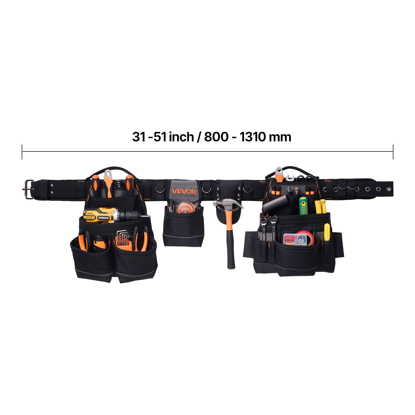 31-51 inch / 800 - 1310 mm  
VEVOR