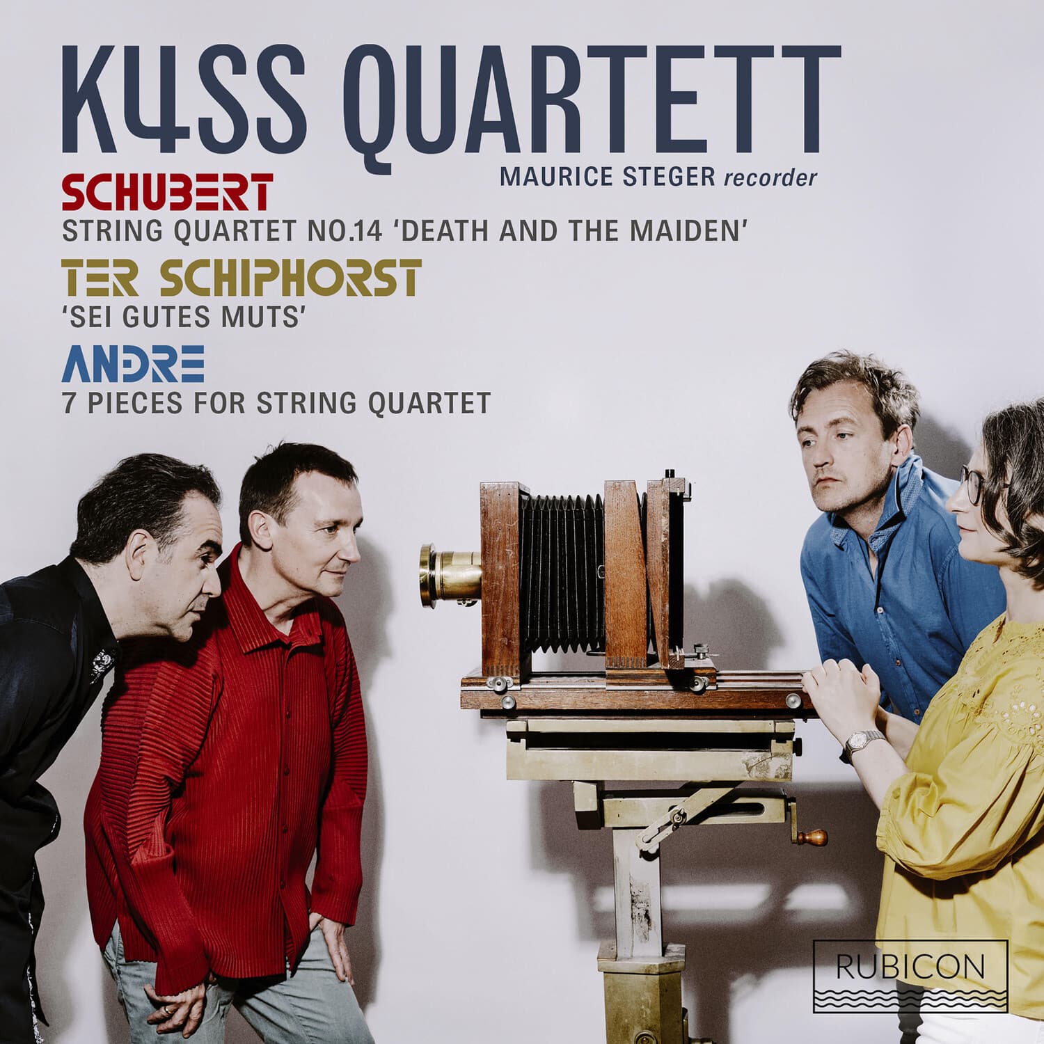 Kuss Quartet - Schubert: String Quartet No.14 'death & the Maiden'  - COMPACT DISCS