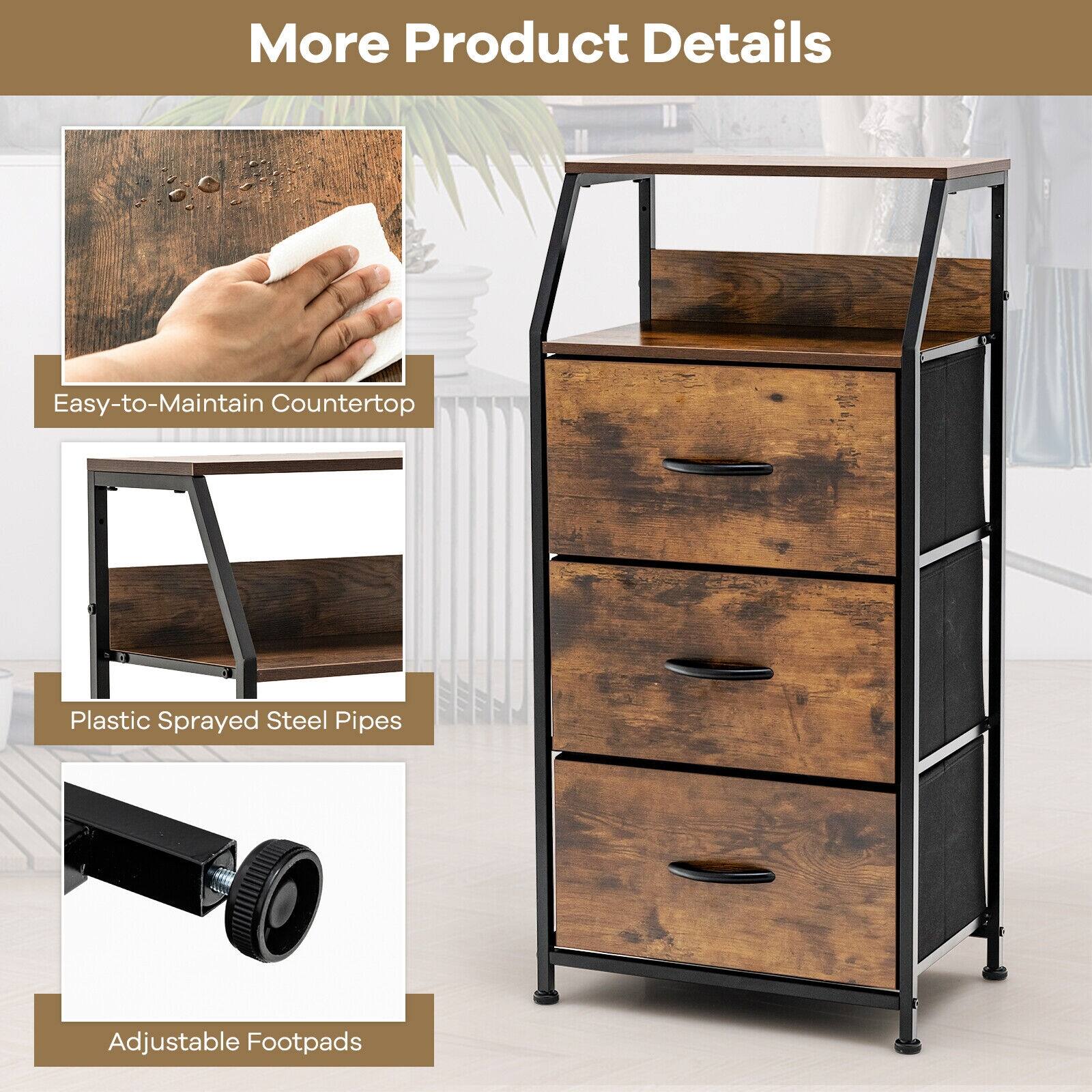 More Product Details
Easy-to-Maintain Countertop
Plastic Sprayed Steel Pipes
Adjustable Footpads