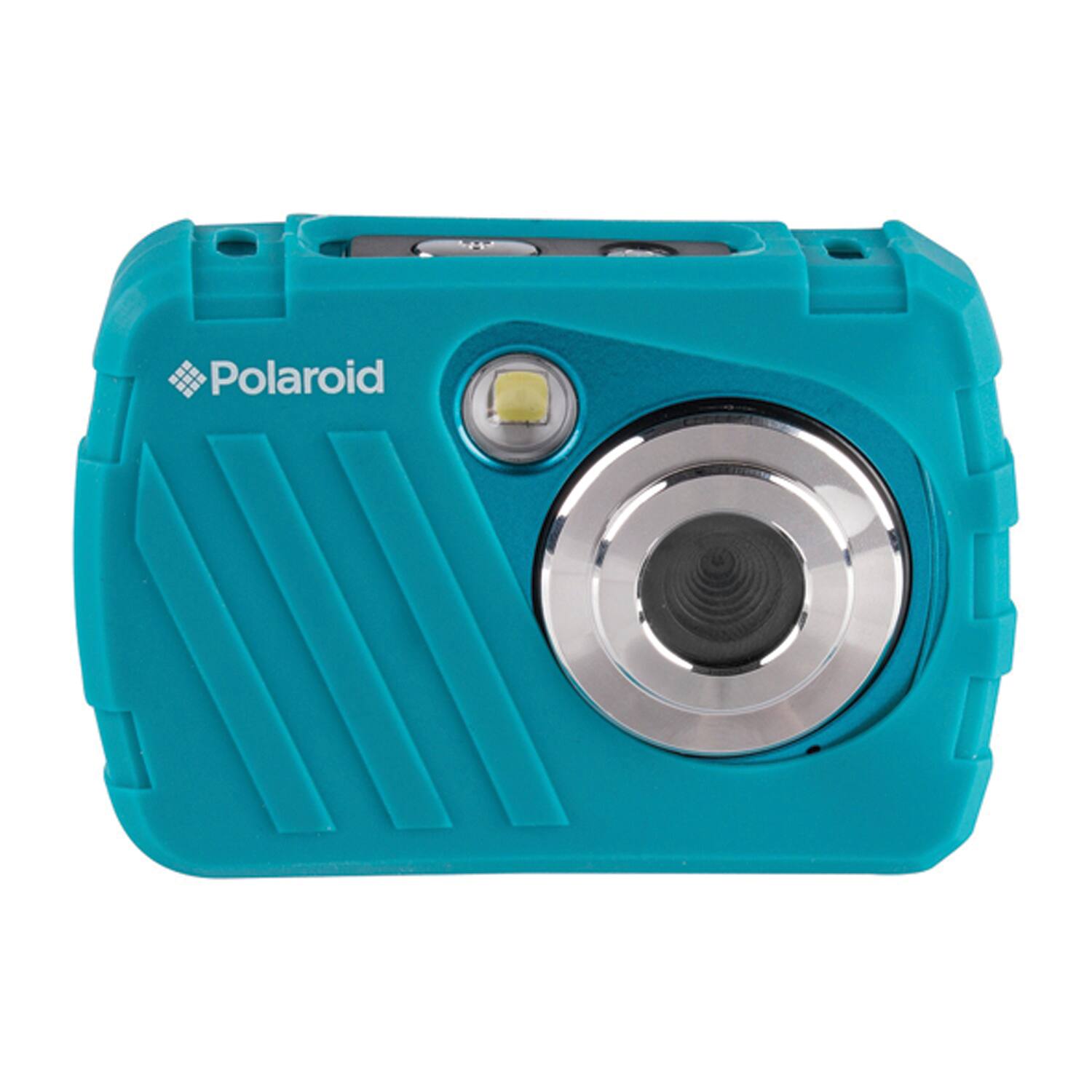 Alt View 7. Polaroid - Polaroid Is048-teal 16.0 Megapixel Waterproof Instant Sharing Digital Camera.