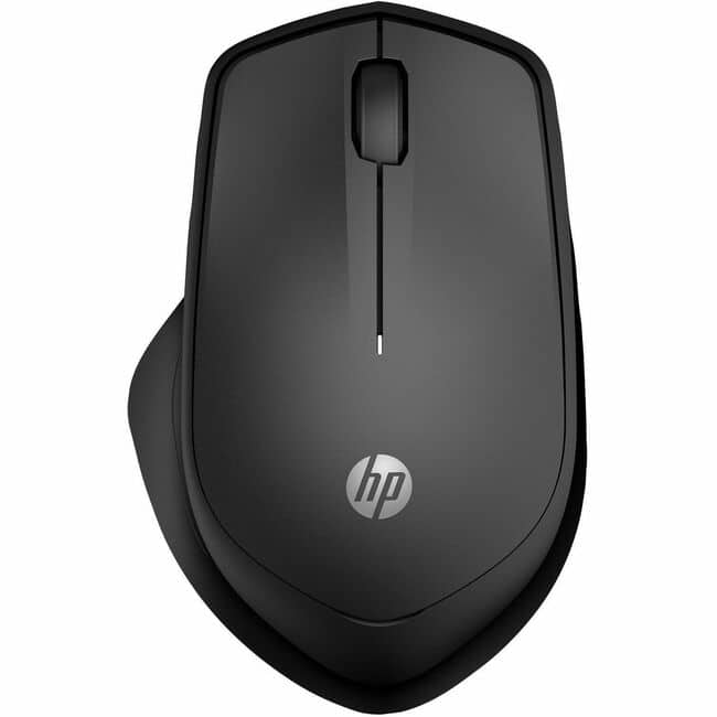 HP - Silent 285 Mouse - Wireless - Wireless - Black