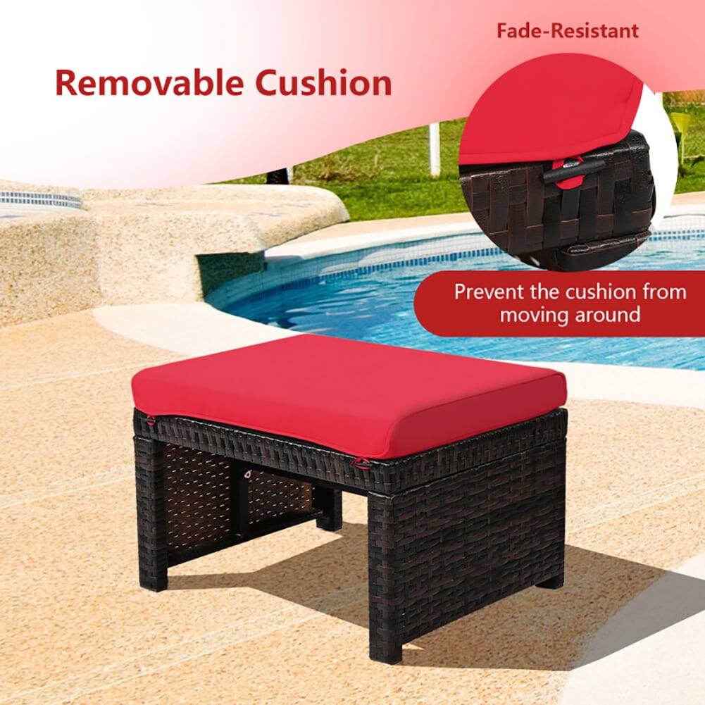 Fade-Resistant  
Removable Cushion  
Prevent the cushion from moving around