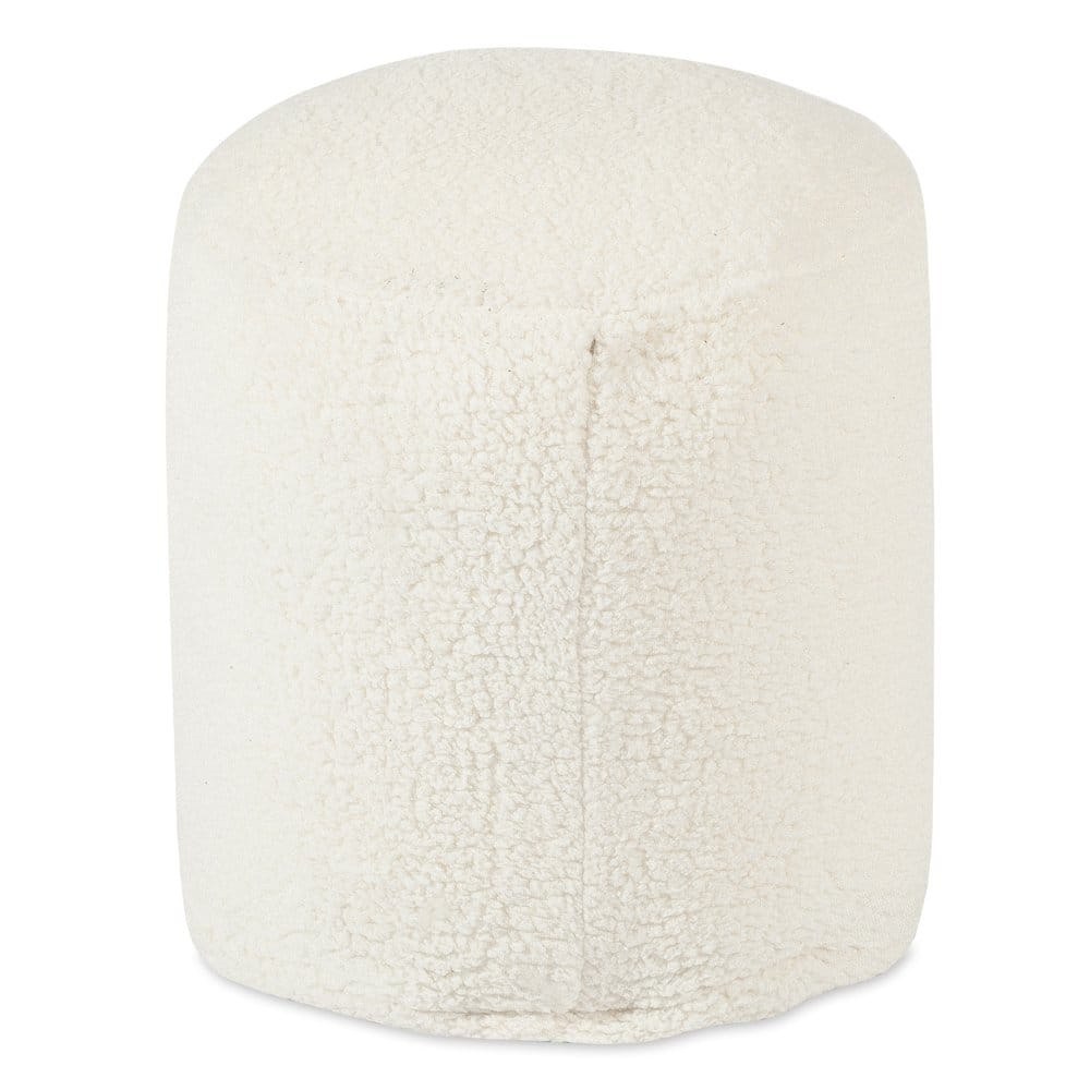Majestic Home - Pouf Sherpa Cream - Beige