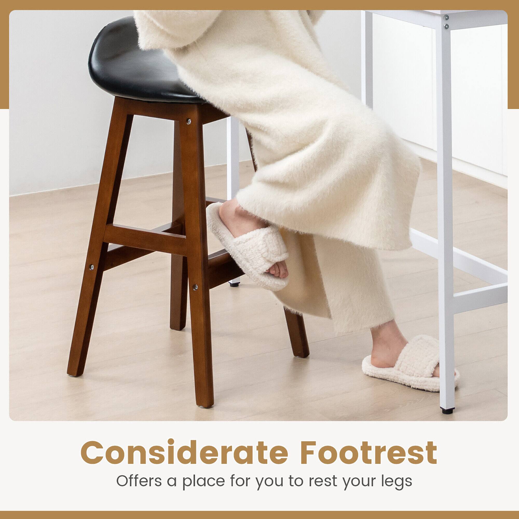 Considerate Footrest
Offers a place for you to rest your legs