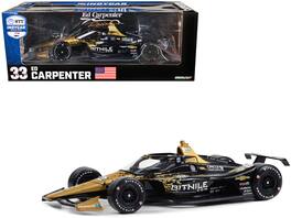 Greenlight - Dallara IndyCar #33 Ed Carpenter "Bitnile" Ed Carpenter Racing "NTT IndyCar Series" (2023) 1/18 Diecast - Multi