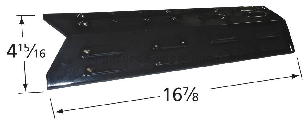Music City Metals - MCM959613167 heat plate, porc stl, 16.875 x 4.9375; O price history on PriceWatchPro
