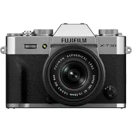 Fujifilm - X-T30 III Mirrorless Camera with 13-33mm f/3.5-6.3 Lens (Silver)