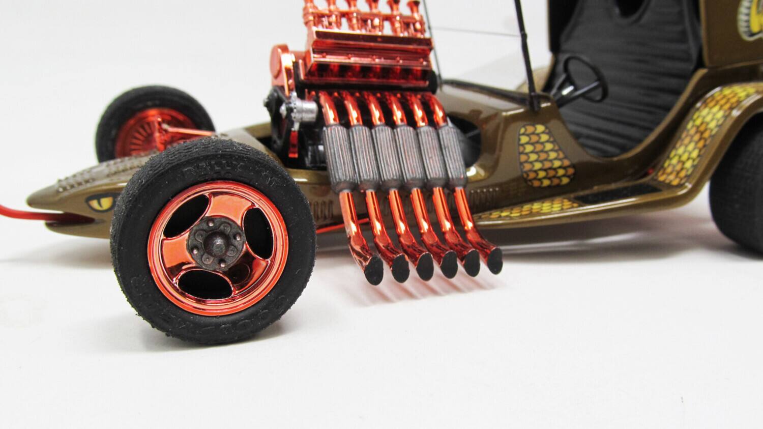 Alt View 4. PopMarket - Tom Daniel - 1:24 Scale Model Kit - Sidewinder Custom Show Rod   - COLLECTIBLES - Multicolor.