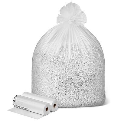 Alt View 2. Staples - Shredder Bags, 15.8 Gal., 50/Box - Clear.