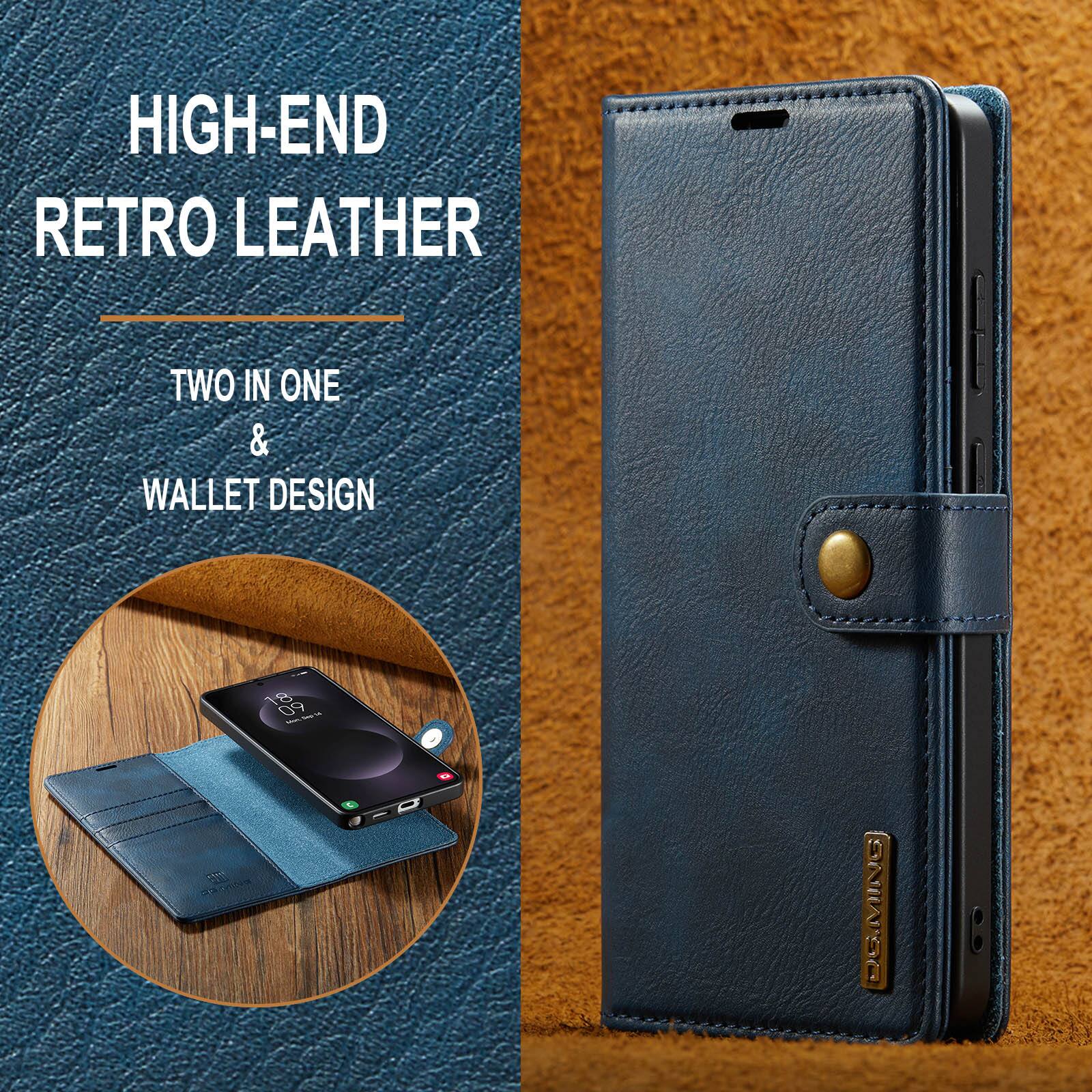 HIGH-END RETRO LEATHER  
TWO IN ONE & WALLET DESIGN
