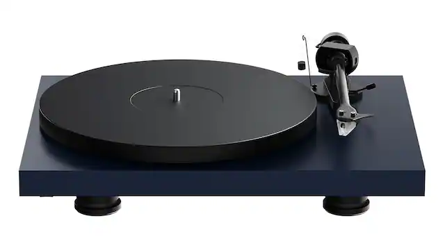 Front. Pro-Ject - DEBUT EVO 2 - Satin Steel Blue.