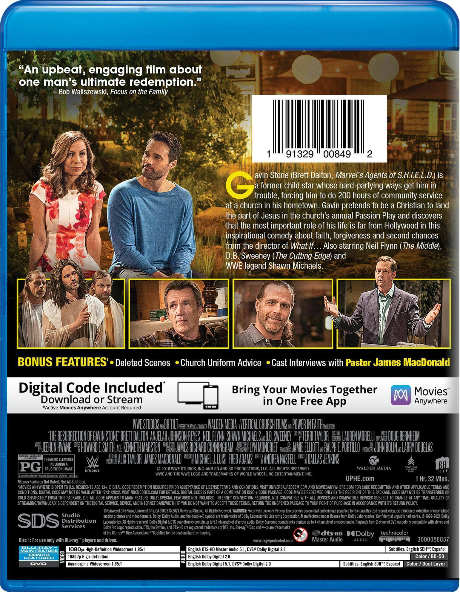 Angle. The Resurrection of Gavin Stone (DVD + Digital) [Blu-ray].