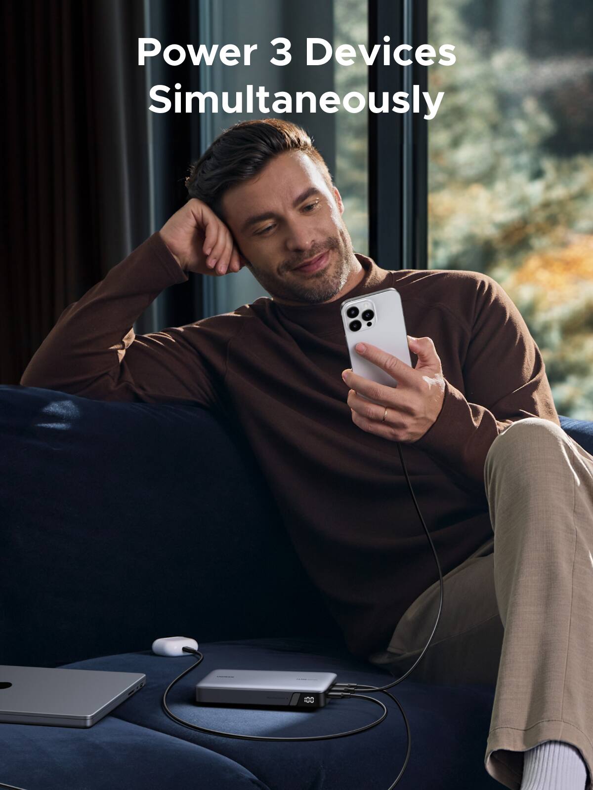 Power 3 Devices Simultaneously