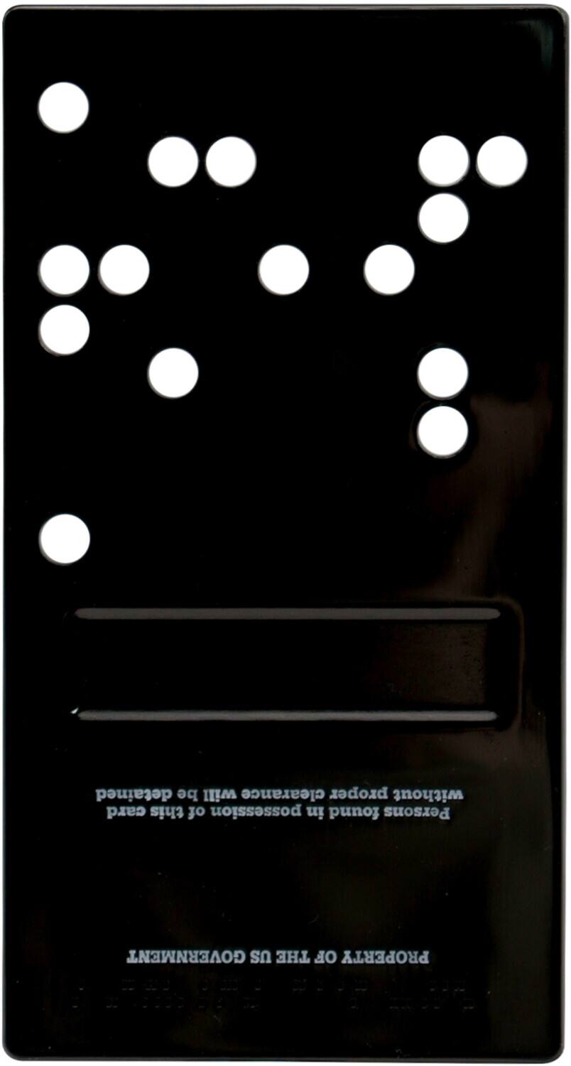 Property of the Government of the United States of America  
Persons found in possession of this card without proper clearance will be detained.