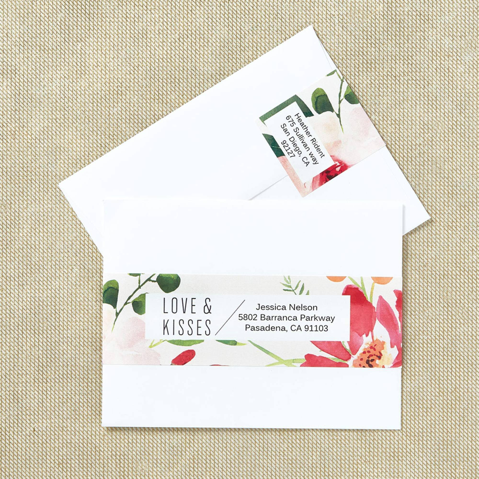 675 Heather Sullivan Rident  
San Diego, CA 92127  

Jessica Nelson  
5802 Barranca Parkway  
Pasadena, CA 91103  

LOVE & KISSES