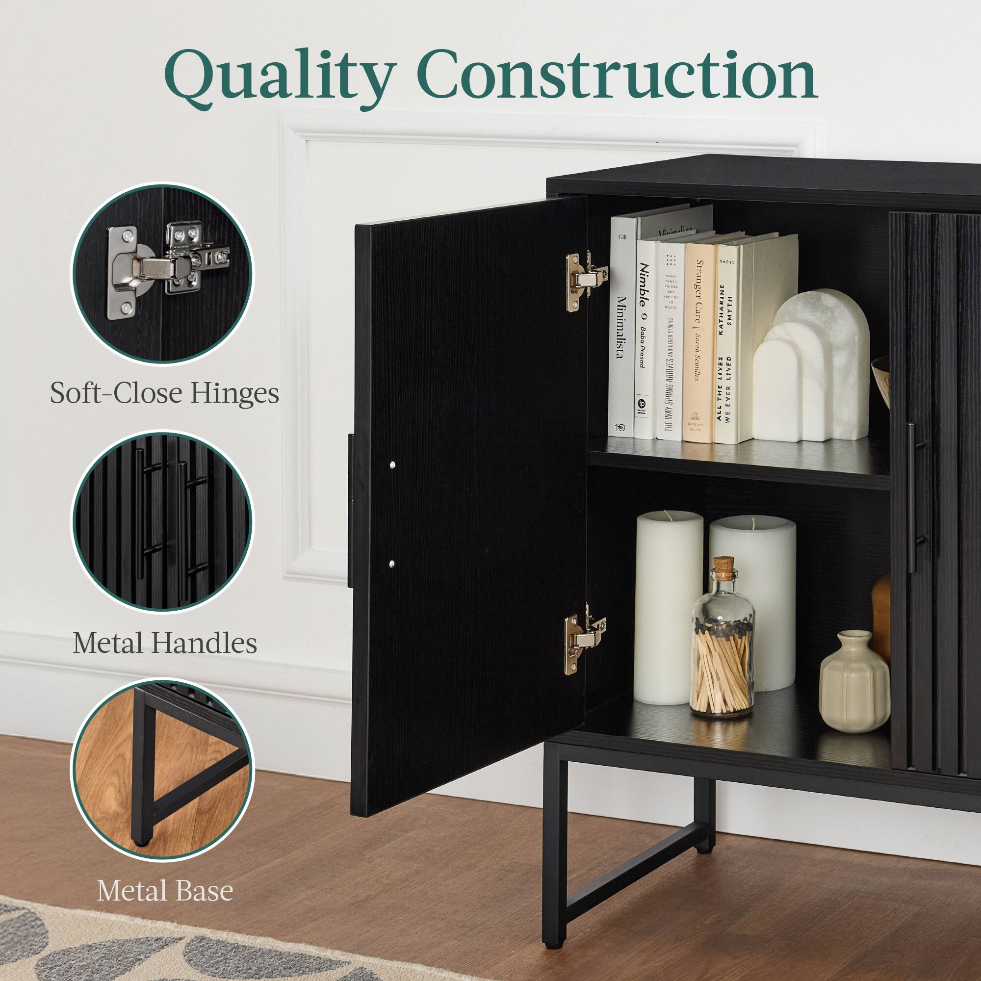 Quality Construction Soft-Close Hinges - Minimalista 16 10 - Nimble Stranger C Care Pobo i I e S 2 E Semle 0 FEE a - CATMARINI EMTIN! LRS ITV IA IN Metal Handles Metal Base