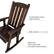 - Comfortable recline
- High backrest
- Wide armrest: 3.3 inches
- Deep seat
- Thick wood strip
- Fine paint workmanship