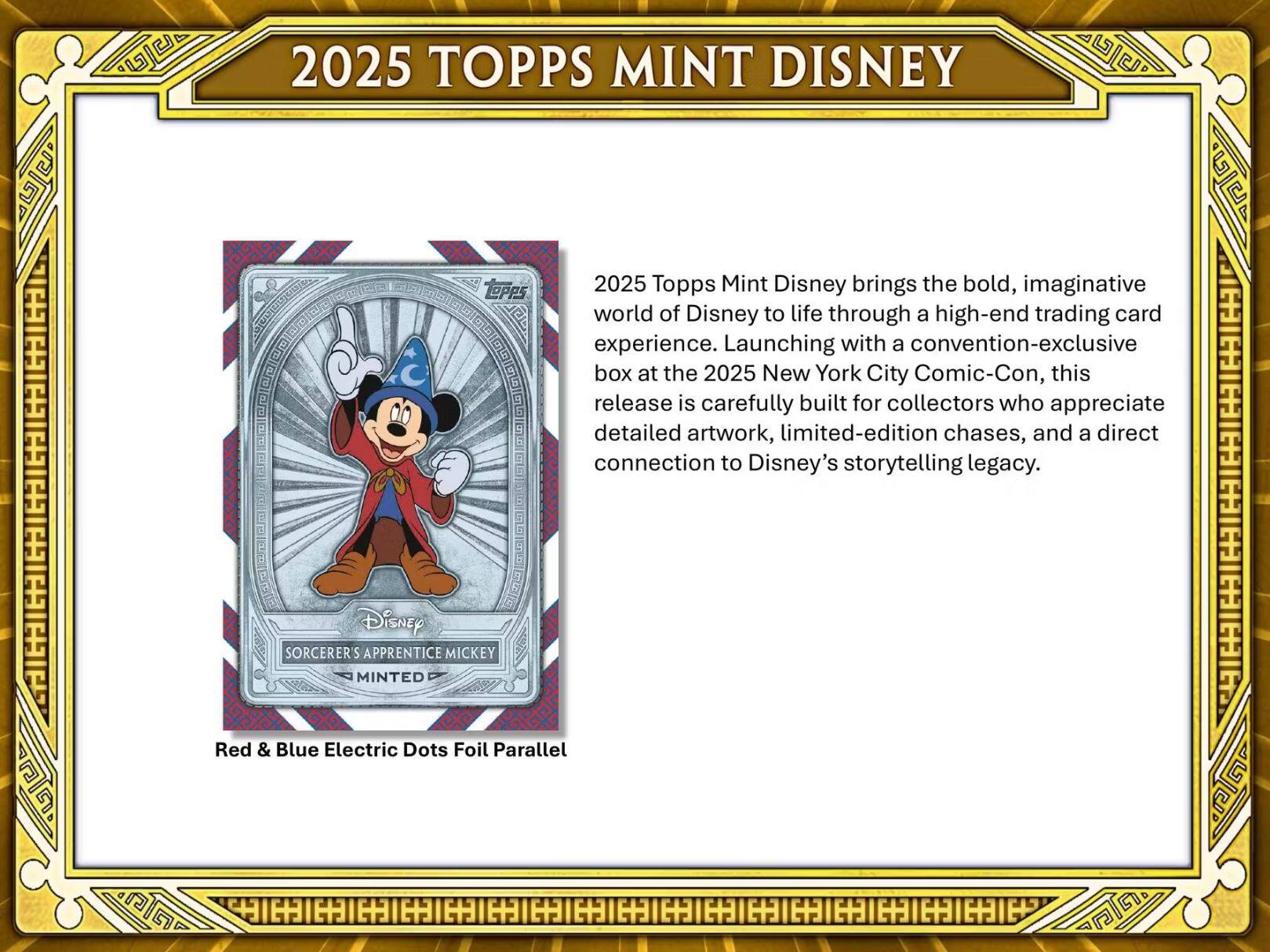 Topps 2025 Disney Mint Hobby Box - Best Buy