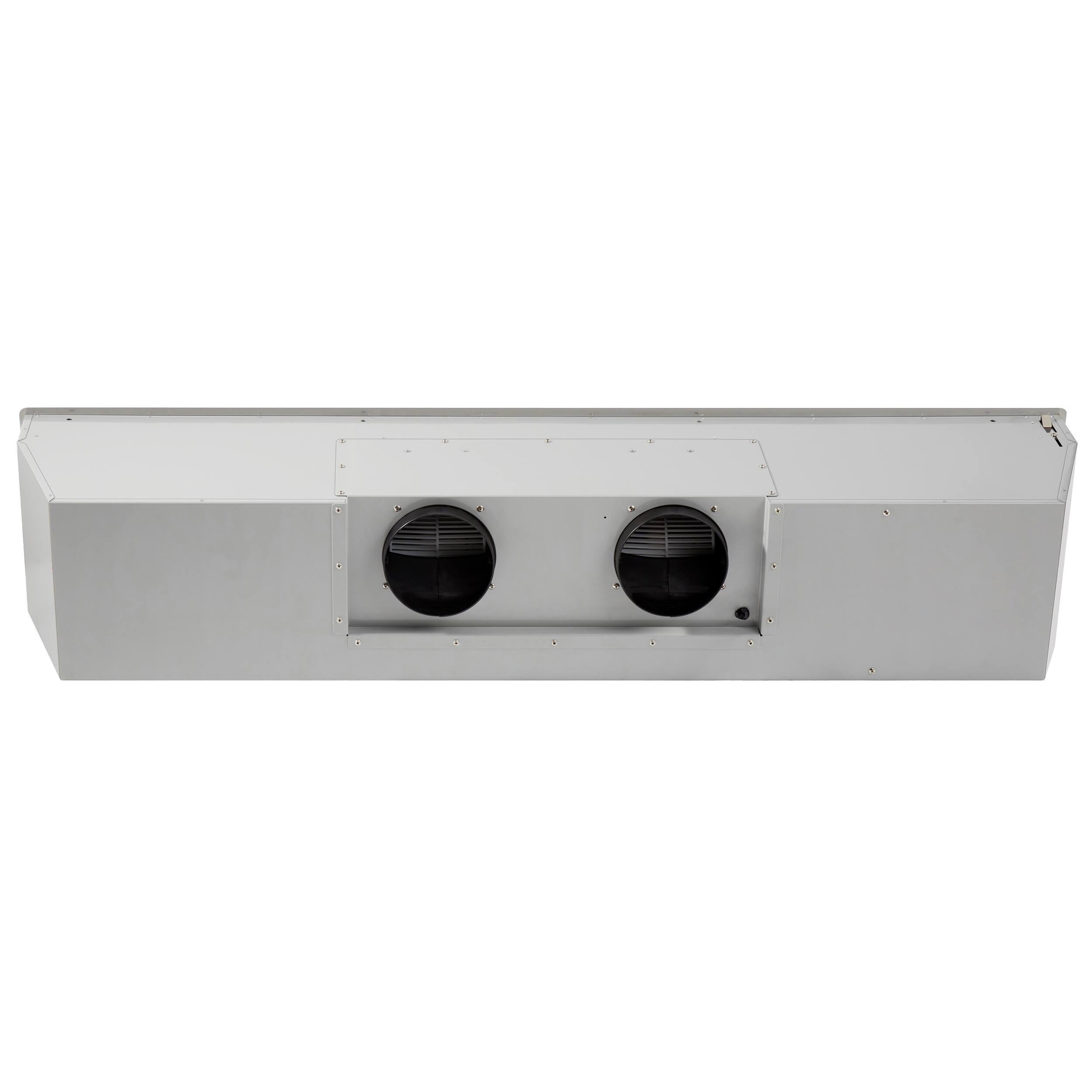 Back. Forno Appliances - Frassanito 60" Recessed Range Hood - Stainless steel.