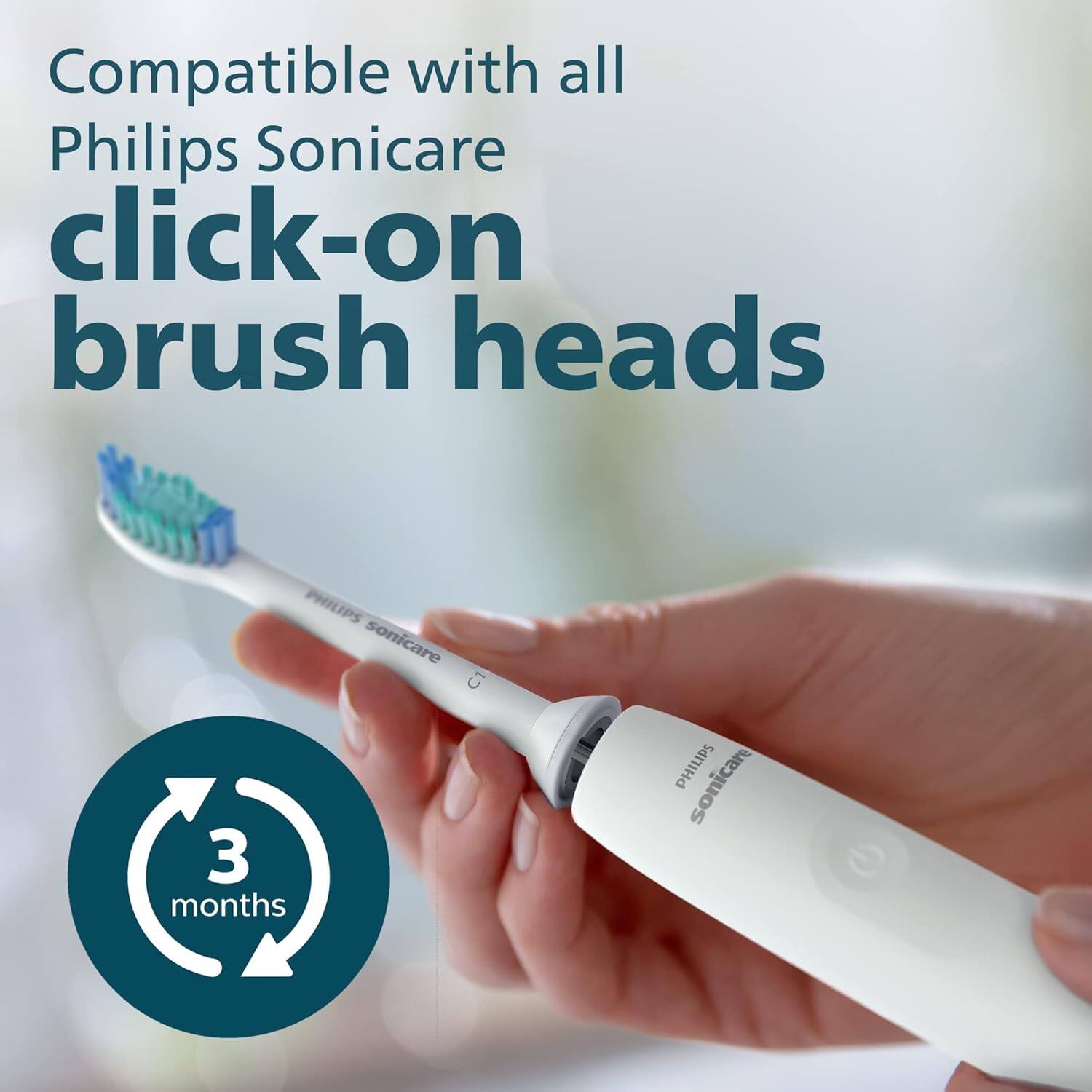 Compatible with all Philips Sonicare click-on brush heads

PHILIPS sonicare C1

3 months