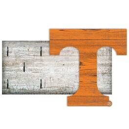 Fan Creations - Tennessee Volunteers 6" x 12" Mounted Key Holder - Multicolor