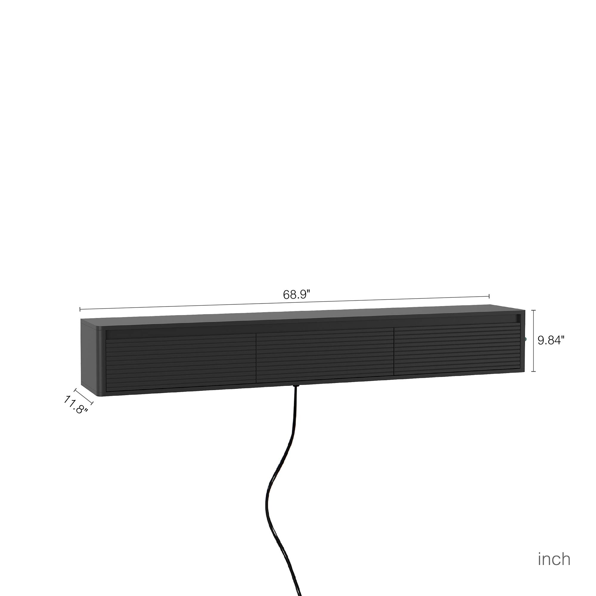 68.9"  
9.84"  
11.8"  
inch