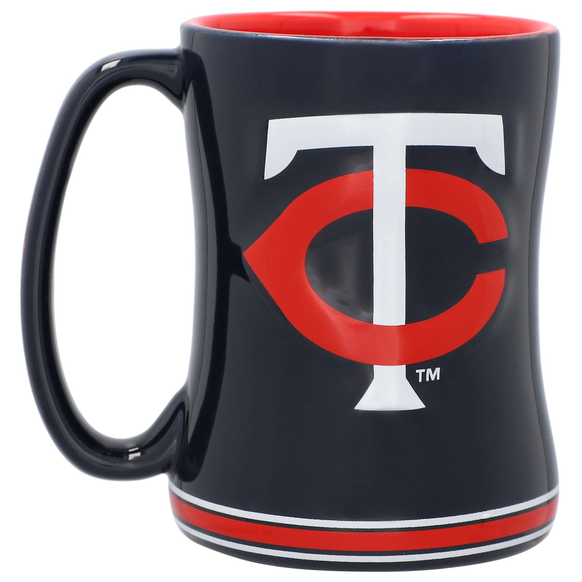 Front. Logo Brands - 14oz. Relief Mug - Multicolor.
